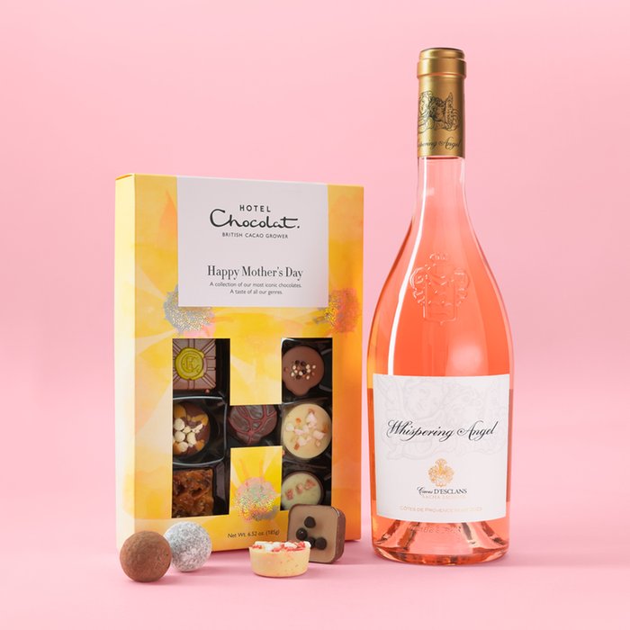 Hotel Chocolat & Whispering Angel Happy Mother's Day Gift Set