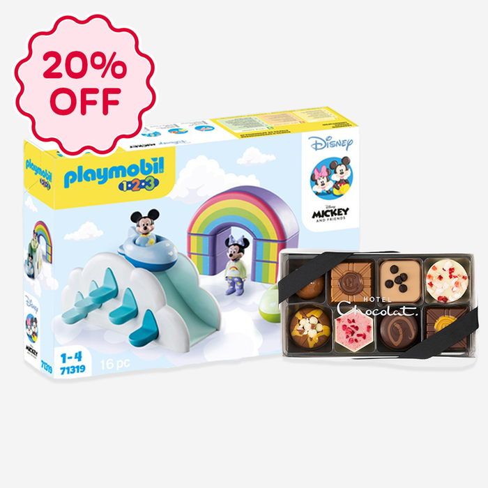 Hotel Chocolat Everything Pocket Selection 100g & Disney Cloud Home