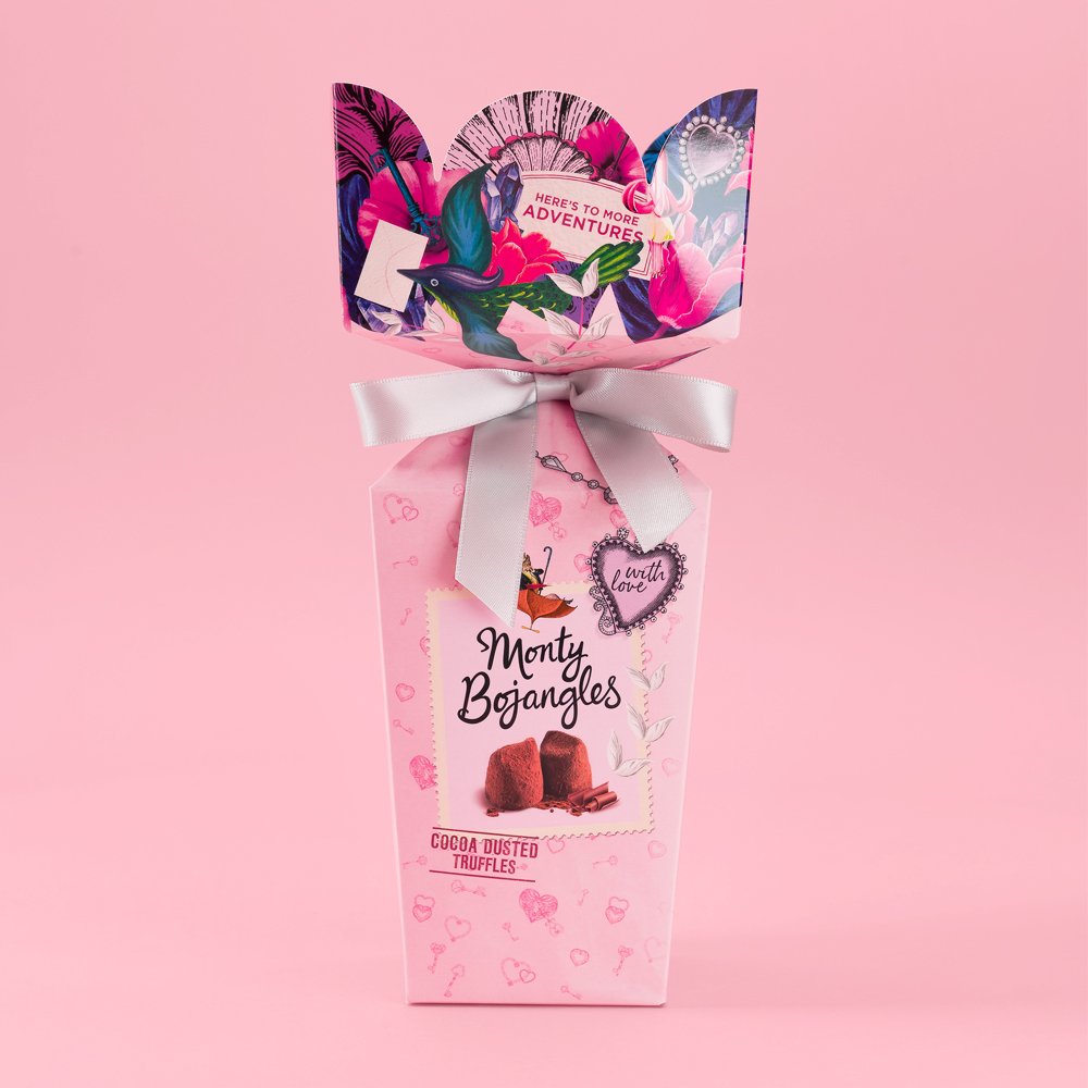 Moonpig Monty Bojangles Choccy Scy Bouquet Box 110G