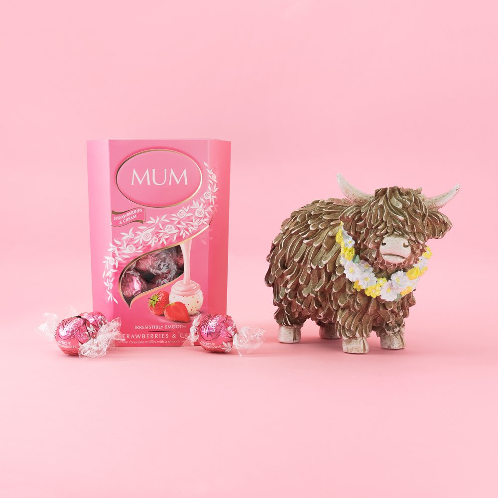 Next Home Mum Lindt 200G & Next Floral Hamish Ornament