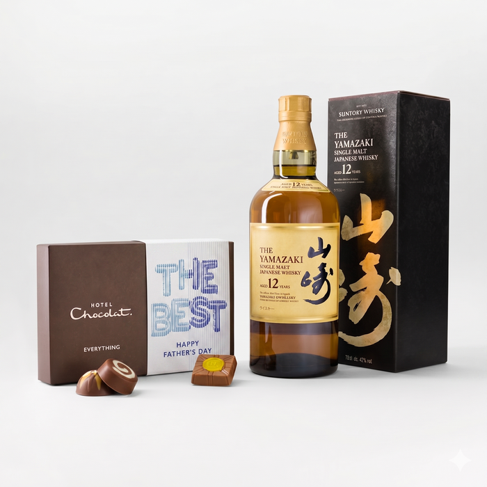 Hotel Chocolat Father’s Day 6 Pack & Yamazaki 12 Whisky