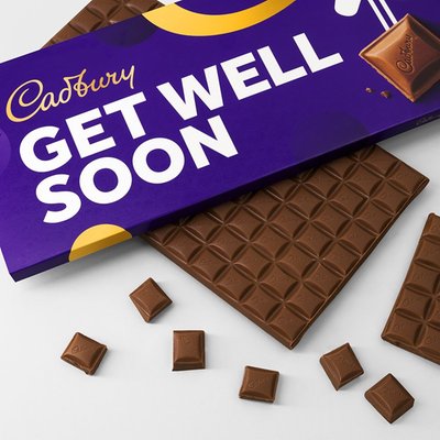 Cadbury Dairy Milk Get Well Soon Bar (850g)