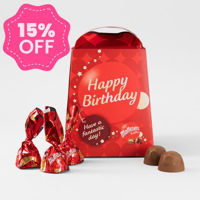 Maltesers Truffles 'Happy Birthday' Box 200g