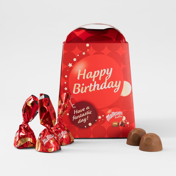 Maltesers Truffles 'Happy Birthday' Box 200g