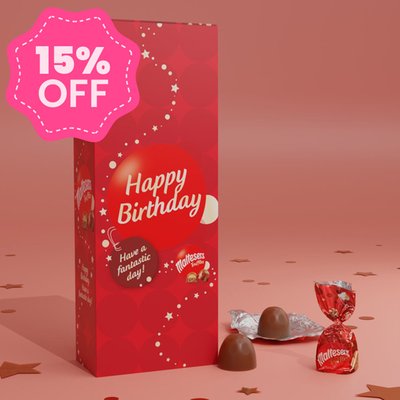 Maltesers Truffles 'Happy Birthday' Large Box 455g