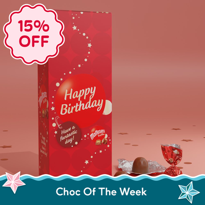 Maltesers Truffles 'Happy Birthday' Large Box 455g