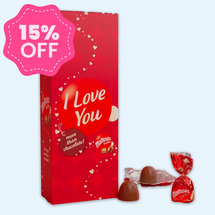 Maltesers Truffles 'I Love You' Large Box 455g