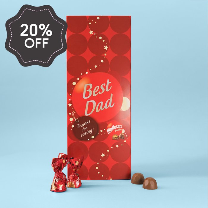 Maltesers Truffles 'Best Dad' Large Box 455g