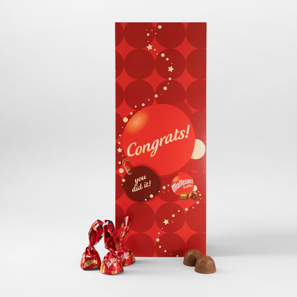 Maltesers Truffles 'congratulations' Large Box 455G
