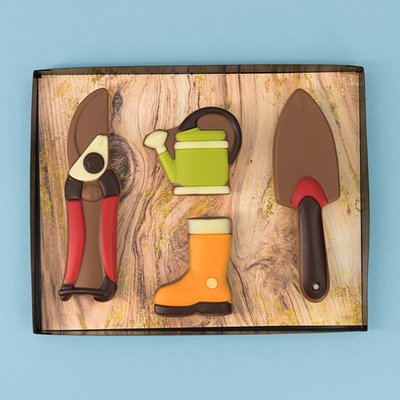 Gardening Tools Chocolate Gift