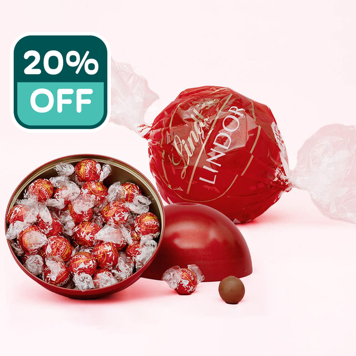 Lindt Lindor Milk Chocolate Truffles Maxi Ball (500g)
