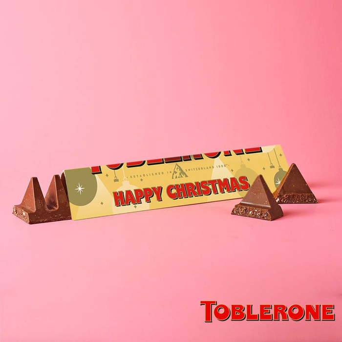 Happy Christmas Toblerone (340g)