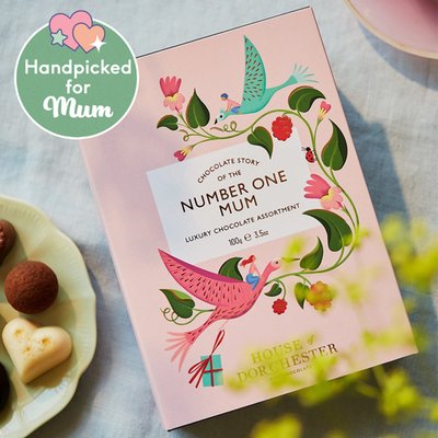 Number One Mum Chocolate Assorted Truffles Book (100g)