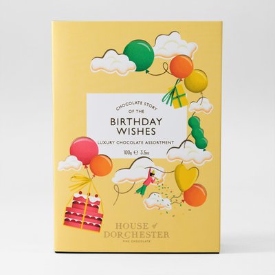 Birthday Wishes Chocolate Truffles Book (100g)