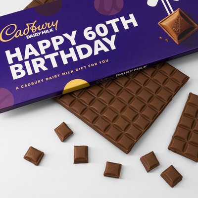 Cadbury Dairy Milk 60th Birthday Bar (850g)