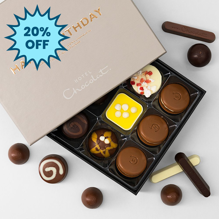 Hotel Chocolat Happy Birthday Gift Box 150g