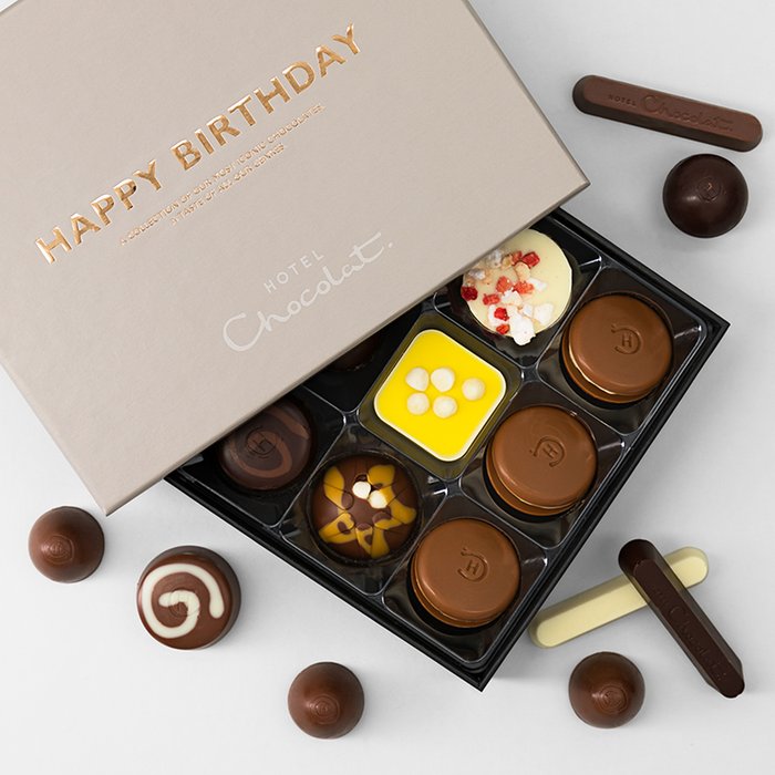 Hotel Chocolat Happy Birthday Gift Box