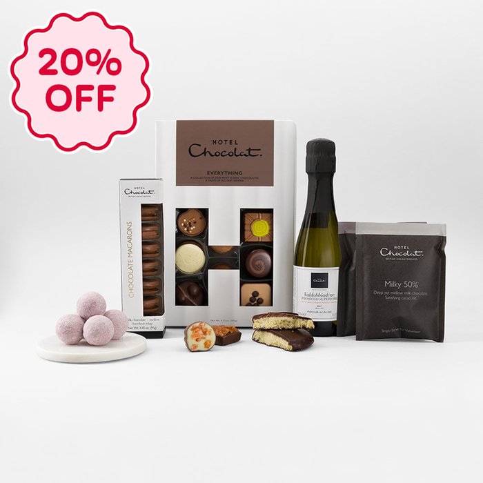 Hotel Chocolat Chocolate and Fizz Collection