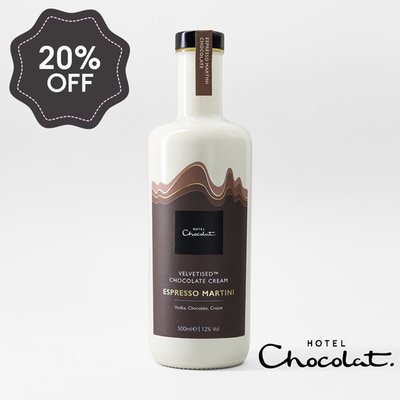 Hotel Chocolat Espresso Martini Velvetised Cream 500ml