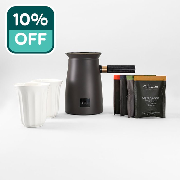 Hotel Chocolat Velvetiser Hot Chocolate Gift Set