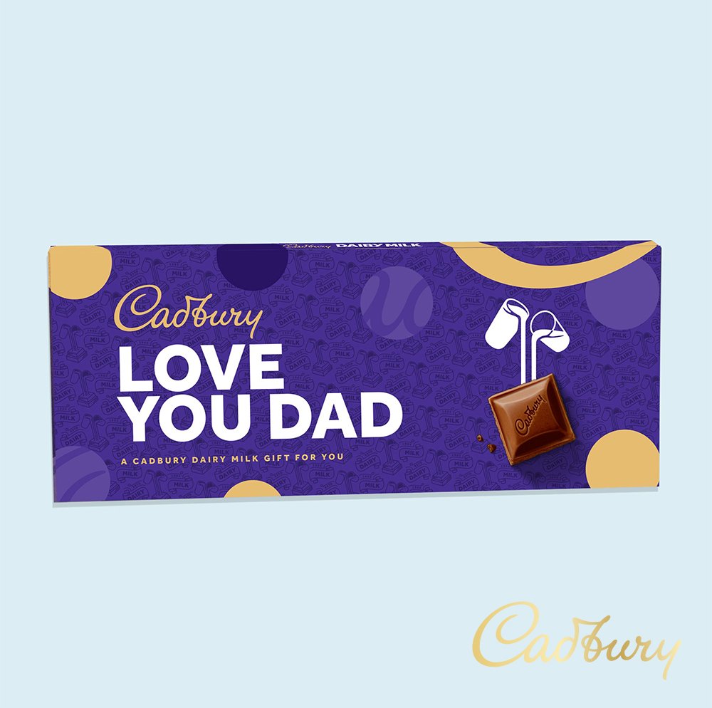Cadbury Dairy Milk 'love You Dad' Bar (850G)