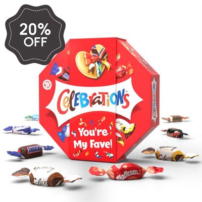 Celebrations Gift Box 'You're My Fave' 385g