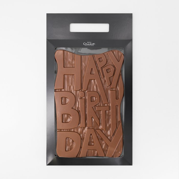 Hotel Chocolat Happy Birthday Chocolate Grand Slab 500g