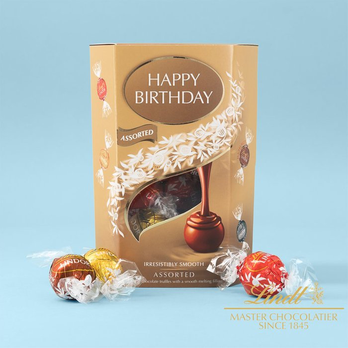 Lindt Lindor Happy Birthday Assorted Chocolate (200g)