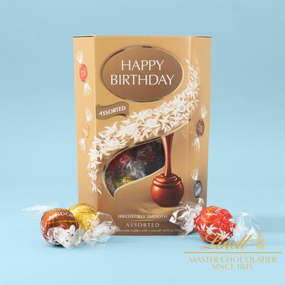 Lindt Lindor Happy Birthday Assorted Chocolate (200g)