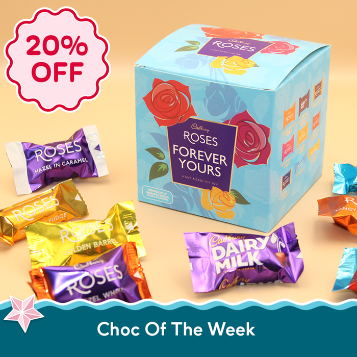Cadbury's Roses Forever Yours Gift Box 200g