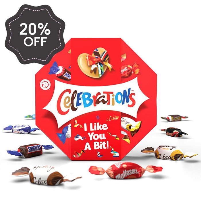 Celebrations Gift Box 'I Like You A Bit' 385g