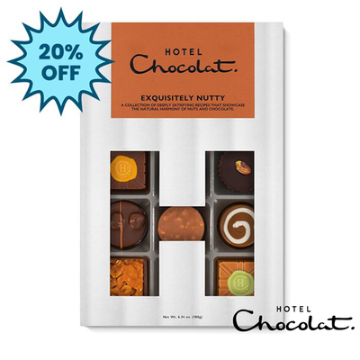 Hotel Chocolat Exquisitely Nutty H-box 155g