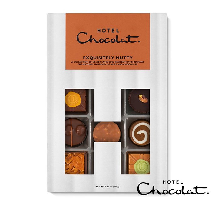 Hotel Chocolat Exquisitely Nutty H-box 155g