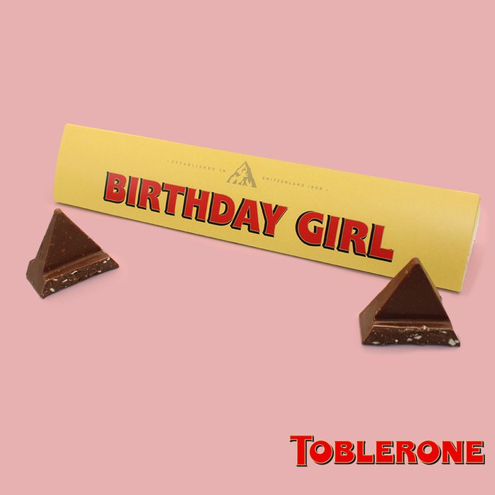 Birthday Girl Toblerone (360g)
