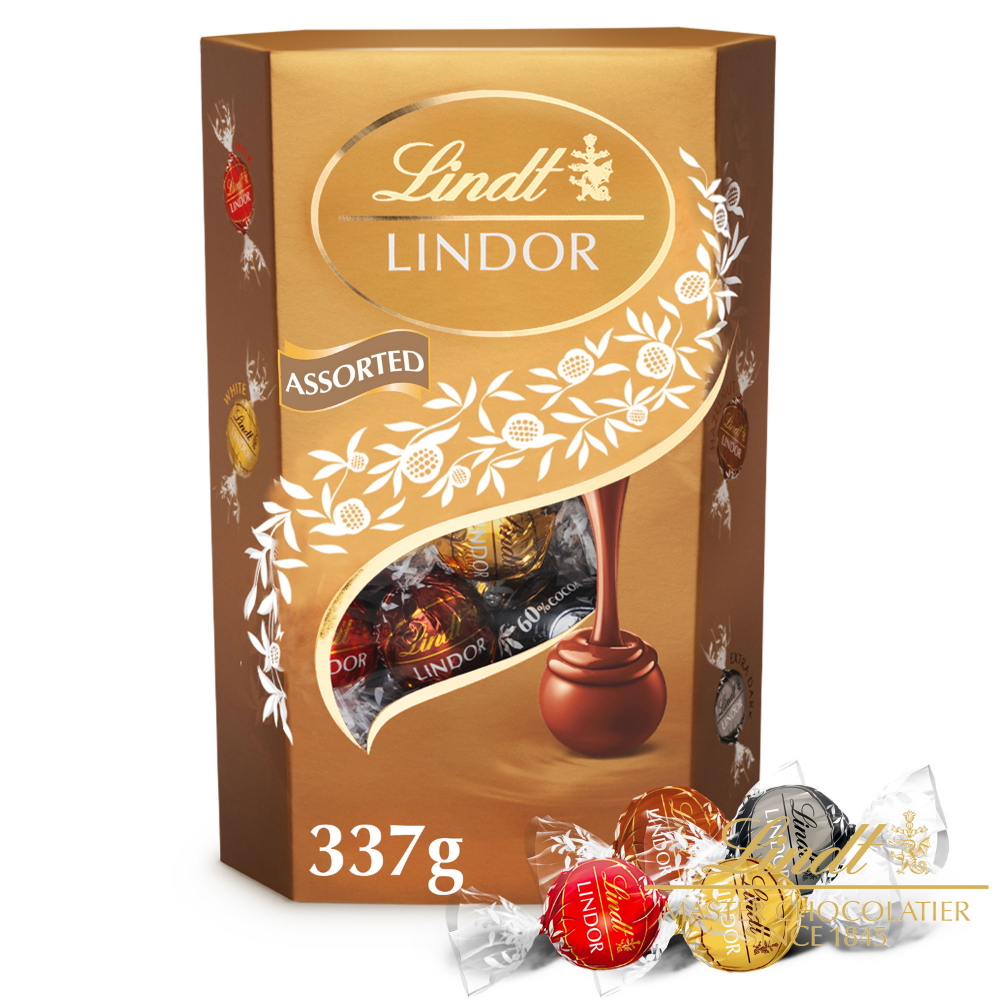 Lindt Lindor Assorted Chocolate Truffles (337G)