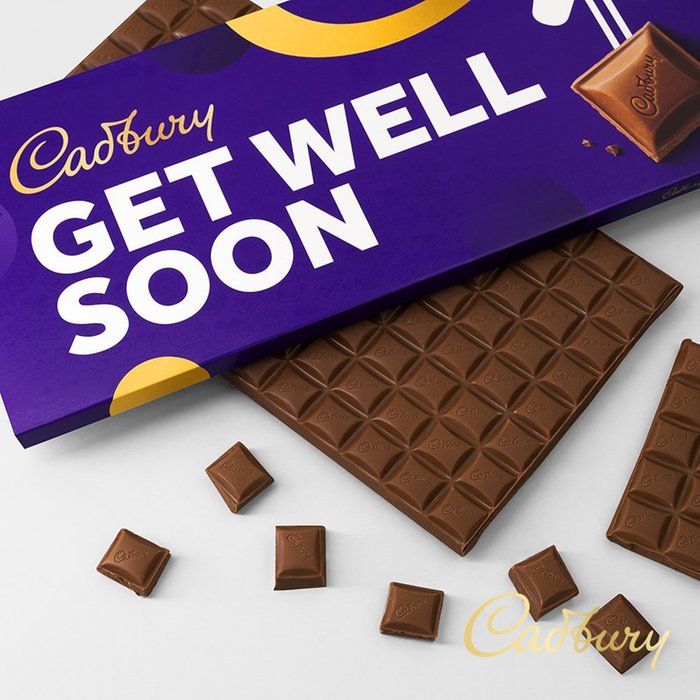 Cadbury Dairy Milk Get Well Soon Bar (850g)