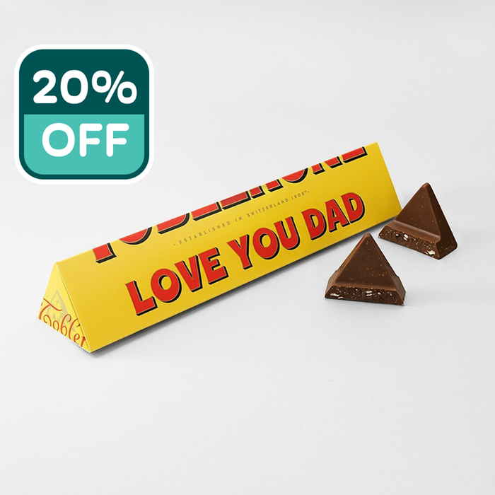 Love You Dad Toblerone