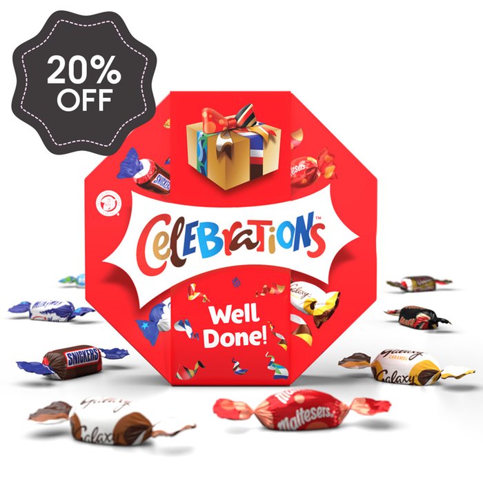 Celebrations Gift Box 'Well Done!' 385g