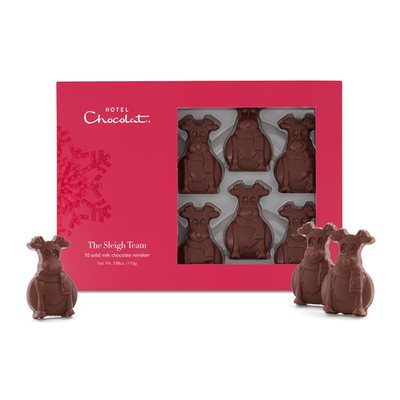 Hotel Chocolat Milk Chocolate Sleigh Team