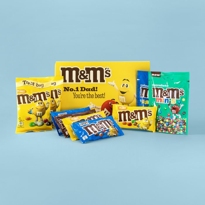 M&M's No1 Dad Chocolate Hamper
