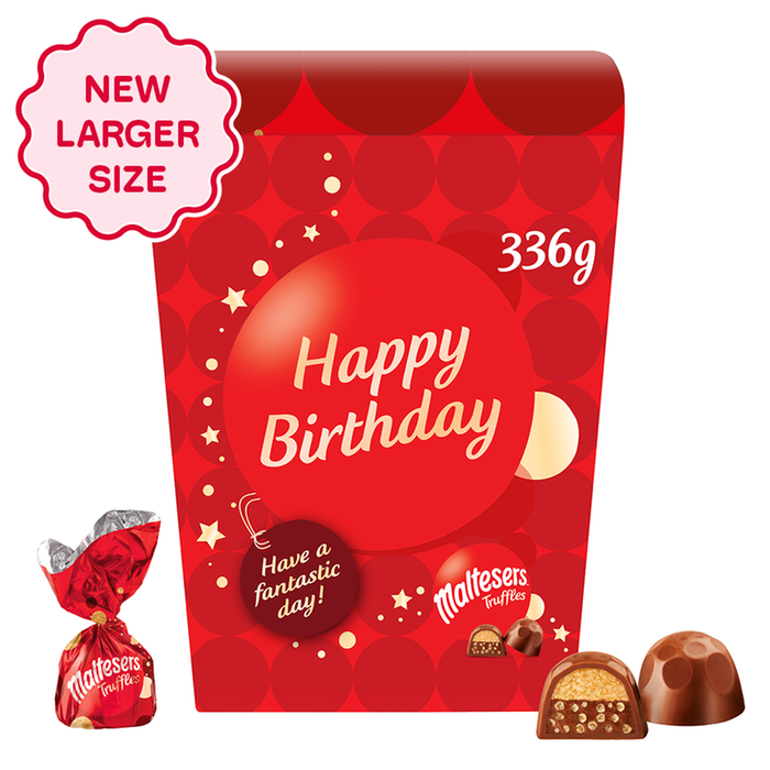 Maltesers Truffles 'Happy Birthday' Gift Box 336g