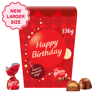 Maltesers Truffles 'Happy Birthday' Gift Box 336g