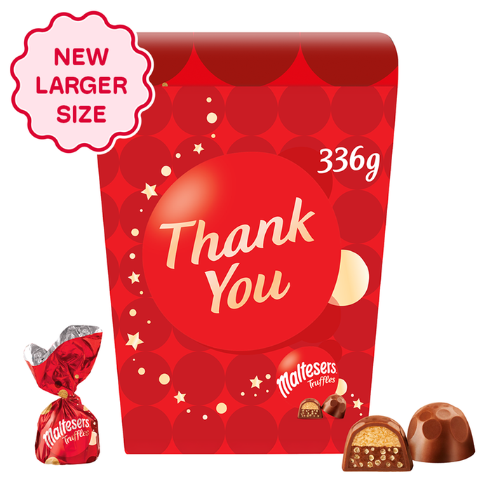 Maltesers Truffles 'Thank You' Gift Box 336g