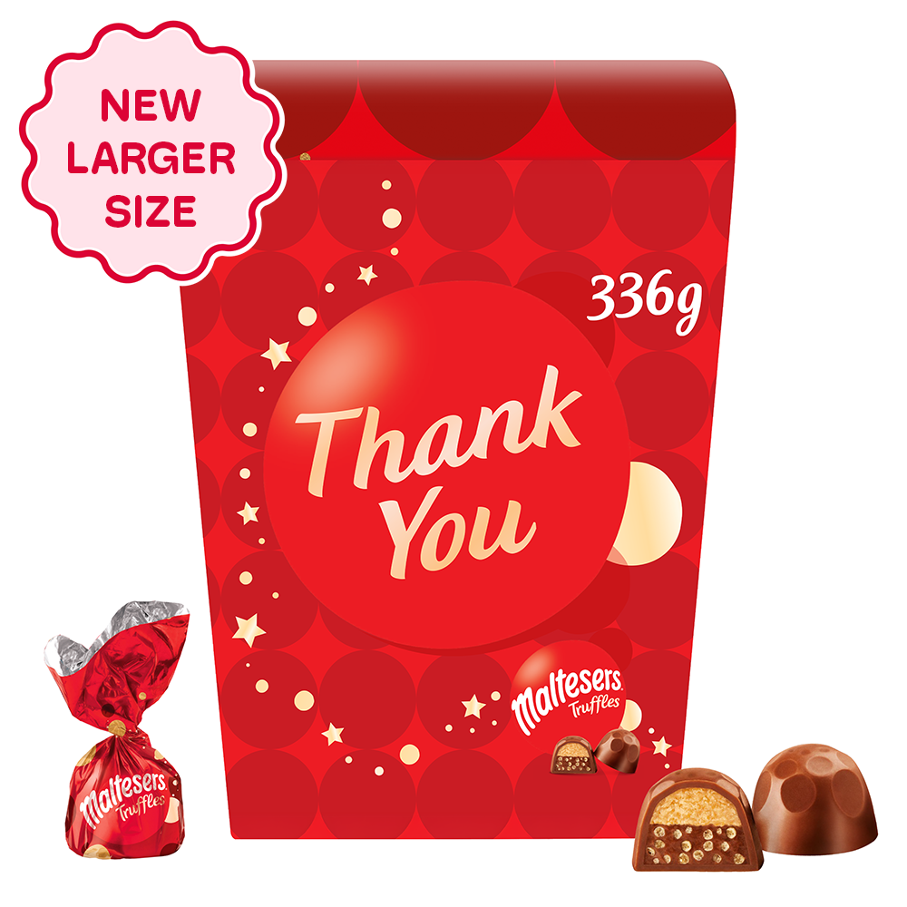 Maltesers Truffles 'thank You' Gift Box 336G
