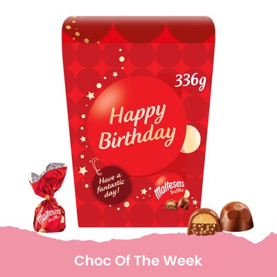 Maltesers Truffles 'Happy Birthday' Gift Box 336g