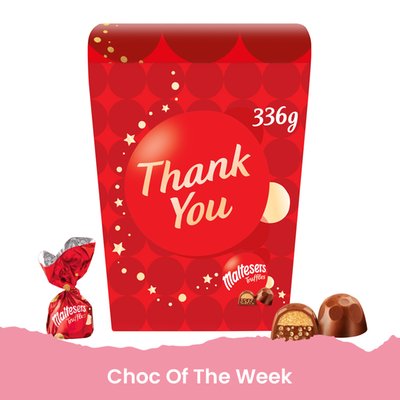 Maltesers Truffles 'Thank You' Gift Box 336g