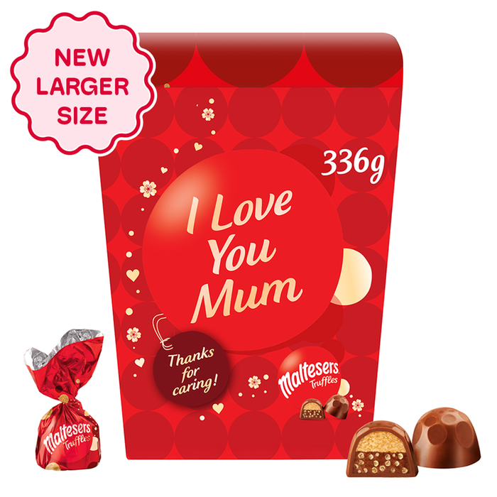 Maltesers Chocolate Truffles 'I Love You Mum' Gift Box 336g