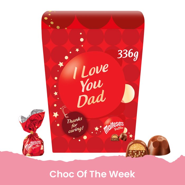 Maltesers Truffles 'I Love You Dad' Gift Box 336g