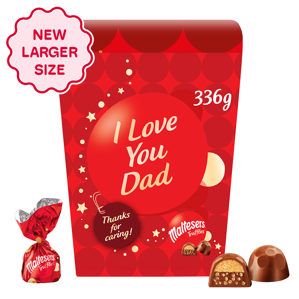 Maltesers Truffles 'i Love You Dad' Gift Box 336G