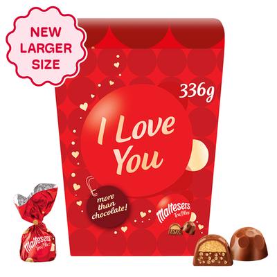 Maltesers Truffles 'I Love You' Gift Box 336g